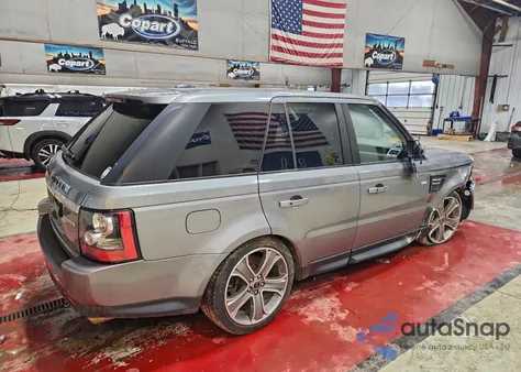 2012 Land Rover Range Rover Sport Sc из США, поврежденный, VIN SALSH2E40CA730801